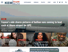 Tablet Screenshot of kemifilani.com